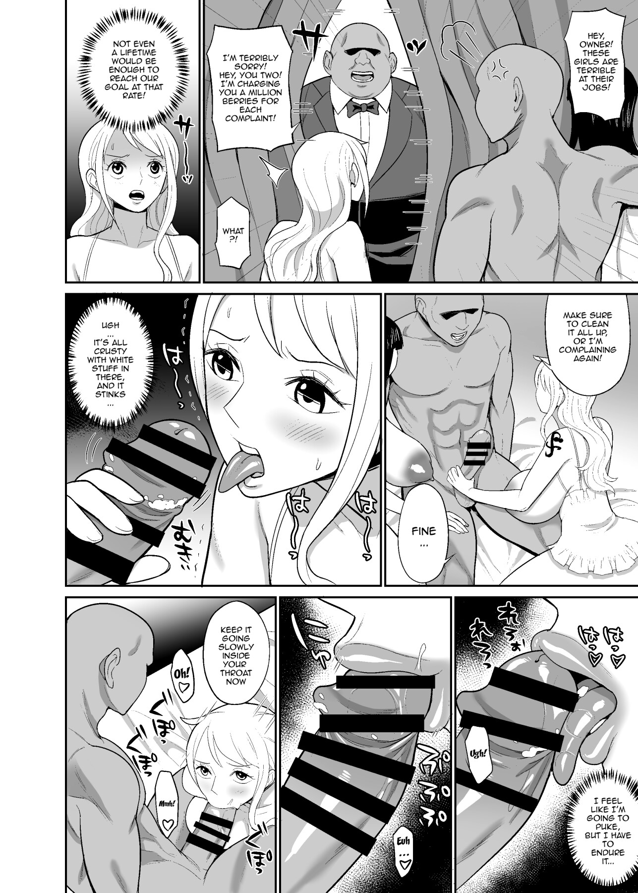 Hentai Manga Comic-The Brothel Island You Can't Leave Until You Earn 100 Million Berries-Read-8